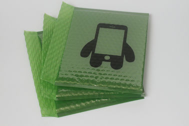 bolha metálica impermeável do brilho metálico verde do encarregado do envio da correspondência 150*200+40mm da bolha para envolver para enviar
