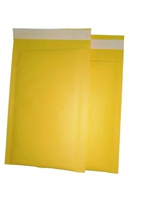 Os encarregados do envio da correspondência amarelos esparadrapos fortes da bolha papel de embalagem envelopes de envio acolchoados