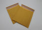 Deslocado imprimindo encarregados do envio da correspondência amarelos da bolha do papel de embalagem com 2 lados de selagem