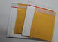 Encarregados do envio da correspondência amarelos personalizados da bolha do papel de embalagem fáceis rasgar acolchoado para o enviamento