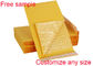 O enviamento envolve o tipo de empacotamento pequeno do transporte de Kraft dos encarregados do envio da correspondência da bolha do papel de embalagem