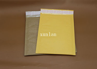 Brown/encarregados do envio da correspondência amarelos da bolha do papel de embalagem amortecidos enviando o cartão de IC