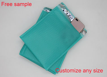 Imprimindo a bolha poli envolve os sacos do porte postal 6 * 10 polegadas à prova de choque com cor verde