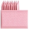 Chapa de cobre que imprime envelopes cor-de-rosa da bolha dos encarregados do envio da correspondência polis da bolha para o envio dos acessórios