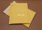 Encarregados do envio da correspondência de envio amarelos da bolha de Kraft, Matt Bubble Wrap Packaging Envelopes