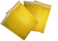 Os encarregados do envio da correspondência amarelos do enviamento da bolha do Gravure deslocaram a impressão da chapa de cobre